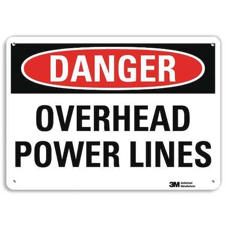 Plastic Danger Sign, 4 Holes, 10