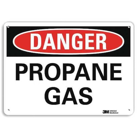 Danger Sign, 7 in H, 10 in W, Plastic, Vertical Rectangle, English, U3-1936-NP_10X7 MPN:U3-1936-NP_10X7
