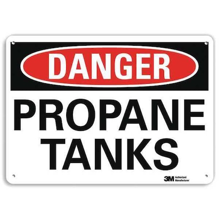 Danger Sign, 4 Hole Mount, 10in W x 7in H, U3-1940-RA_10X7 MPN:U3-1940-RA_10X7