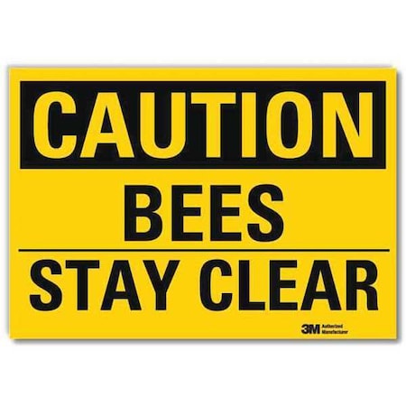 Safety Sign, 5 in Height, 7 in Width, Reflective Sheeting, Horizontal Rectangle, English MPN:U4-1080-RD_7X5
