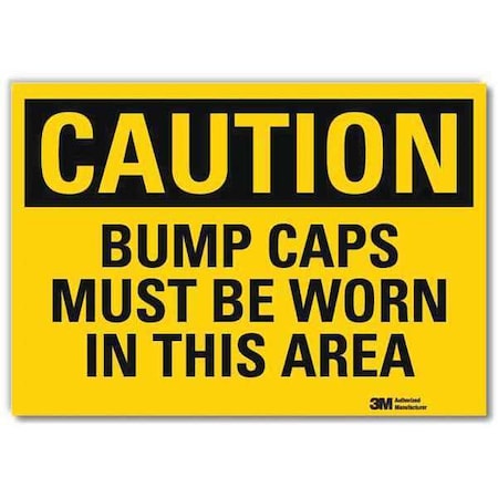 Caution Sign, 7 in x 10 in, Rflct Sheeting MPN:U4-1097-RD_10X7