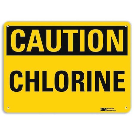 Caution Sign, 10 in H, 14 in W, Plastic, Horizontal Rectangle, English, U4-1122-NP_14X10 MPN:U4-1122-NP_14X10