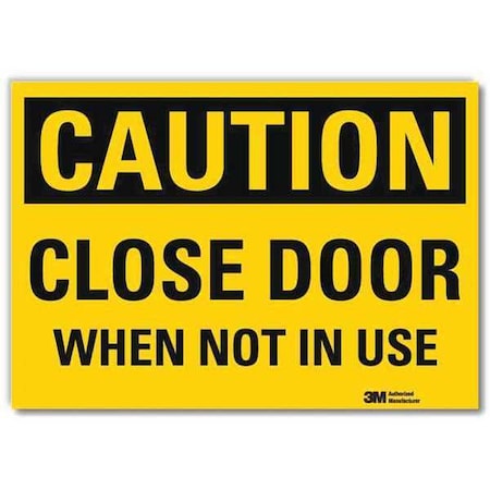 Safety Sign, 7 in Height, 10 in Width, Reflective Sheeting, Vertical Rectangle, English MPN:U4-1132-RD_10X7