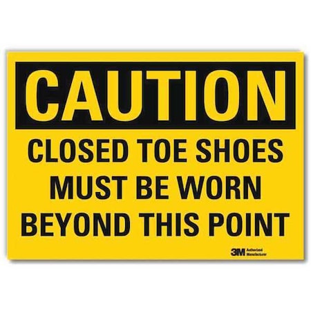 Safety Sign, 10 in Height, 14 in Width, Reflective Sheeting, Horizontal Rectangle, English MPN:U4-1133-RD_14X10