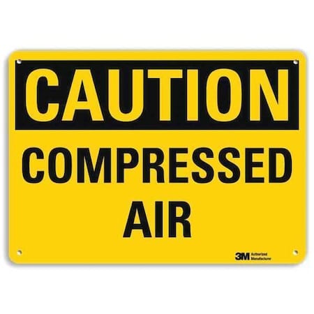 Safety Sign, 7 in Height, 10 in Width, Aluminum, Vertical Rectangle, English, U4-1137-RA_10X7 MPN:U4-1137-RA_10X7