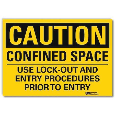 Safety Sign, 10 in H, 14 in W, Reflective Sheeting, Horizontal Rectangle, English, U4-1145-RD_14X10 MPN:U4-1145-RD_14X10