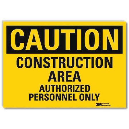 Safety Sign, 10 in Height, 14 in Width, Reflective Sheeting, Horizontal Rectangle, English MPN:U4-1147-RD_14X10