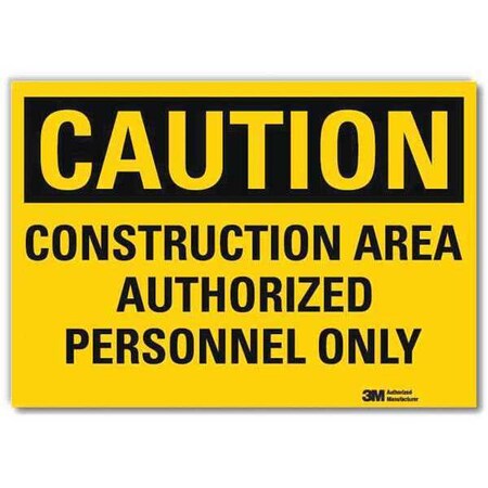 Safety Sign, 5 in Height, 7 in Width, Reflective Sheeting, Horizontal Rectangle, English MPN:U4-1148-RD_7X5