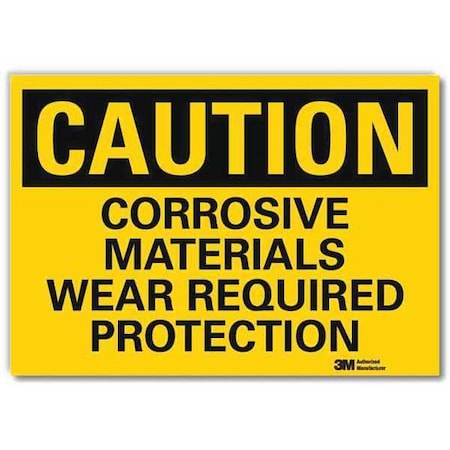 Caution Sign, 10in x 14in, Rflct Sheeting MPN:U4-1160-RD_14X10