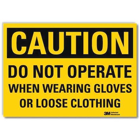Safety Sign, 5 in Height, 7 in Width, Reflective Sheeting, Horizontal Rectangle, English MPN:U4-1193-RD_7X5