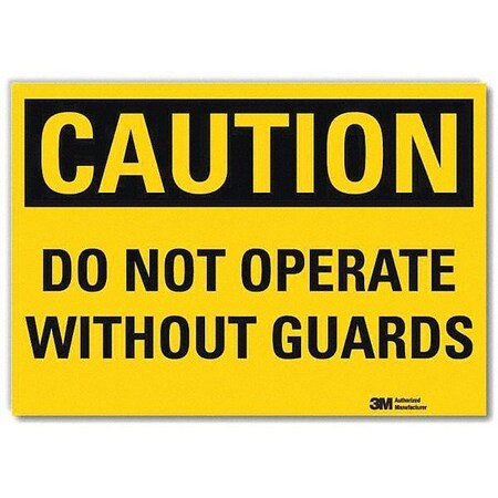 Safety Sign, 7 in Height, 10 in W, Reflective Sheeting, Vertical Rectangle, English, U4-1196-RD_10X7 MPN:U4-1196-RD_10X7