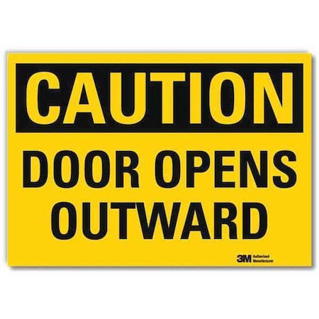 Safety Sign, 5inx7in, Reflective Sheeting MPN:U4-1215-RD_7X5