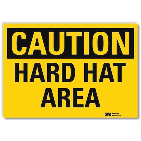 Caution Sign, 7 in Height, 10 in Width, Reflective Sheeting, Vertical Rectangle, English MPN:U4-1357-RD_10X7