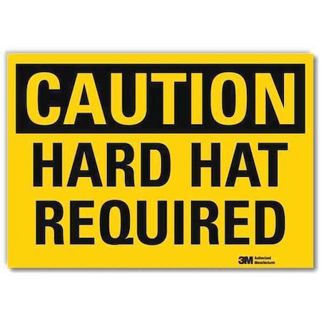 Caution Sign, 10x14in, Reflective Sheeting MPN:U4-1359-RD_14X10