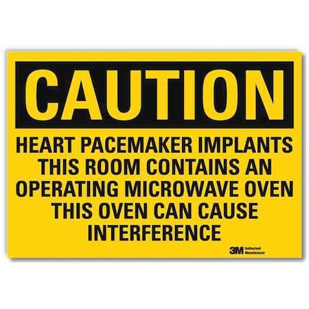 Caution Sign, 10 in H, 14 in W, Reflective Sheeting, Horizontal Rectangle, U4-1405-RD_14X10 MPN:U4-1405-RD_14X10
