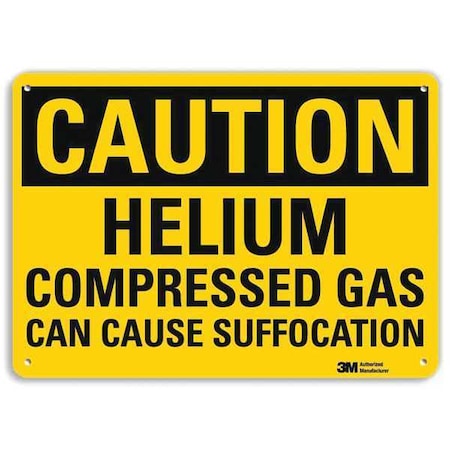 Safety Sign, 7 in Height, 10 in Width, Aluminum, Vertical Rectangle, English, U4-1407-RA_10X7 MPN:U4-1407-RA_10X7