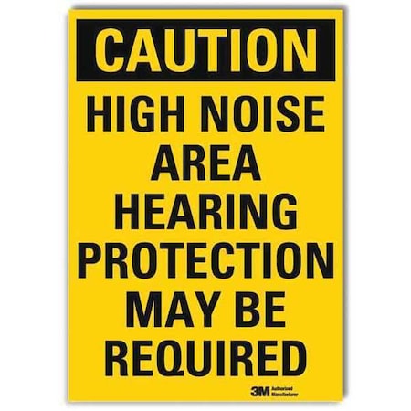 Caution Sign, 14x10in, Reflective Sheeting MPN:U4-1415-RD_10X14