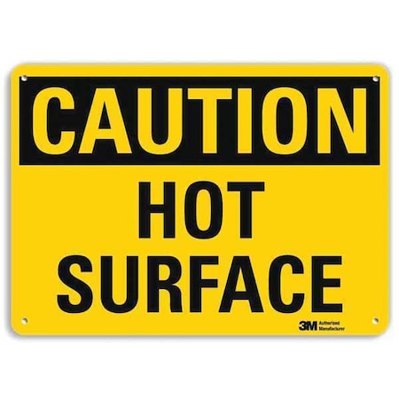 Safety Sign, 7 in Height, 10 in Width, Aluminum, Vertical Rectangle, English, U4-1428-RA_10X7 MPN:U4-1428-RA_10X7