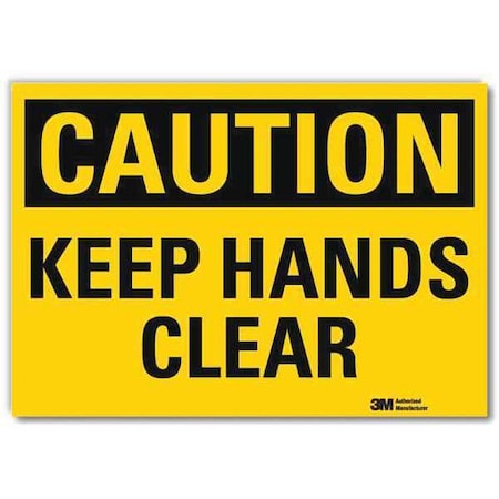 Safety Sign, 10 in H, 14 in W, Reflective Sheeting, Horizontal Rectangle, English, U4-1461-RD_14X10 MPN:U4-1461-RD_14X10