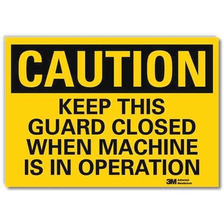 Safety Sign, 5 in H, 7 in Width, Reflective Sheeting, Horizontal Rectangle, English, U4-1474-RD_7X5 MPN:U4-1474-RD_7X5