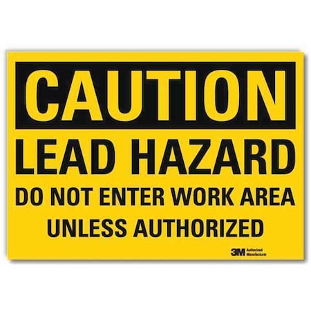 Safety Sign, 10 in H, 14 in W, Reflective Sheeting, Horizontal Rectangle, English, U4-1485-RD_14X10 MPN:U4-1485-RD_14X10