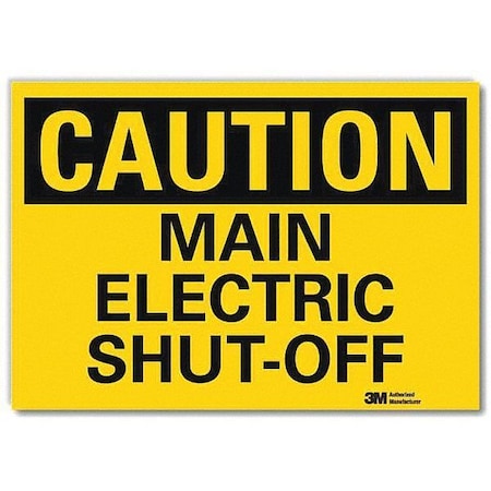 Safety Sign, 5 in H, 7 in Width, Reflective Sheeting, Horizontal Rectangle, English, U4-1522-RD_7X5 MPN:U4-1522-RD_7X5