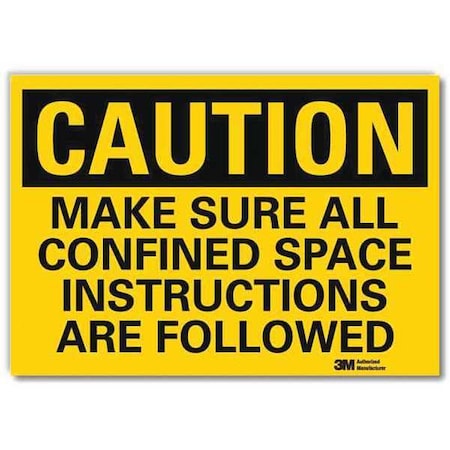 Safety Sign, 5 in H, 7 in Width, Reflective Sheeting, Horizontal Rectangle, English, U4-1523-RD_7X5 MPN:U4-1523-RD_7X5