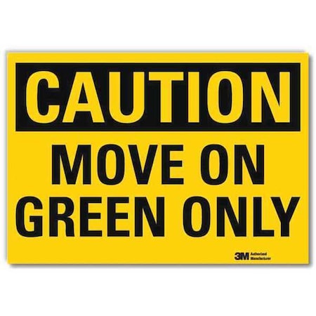 Reflective Lift Truck Label, 5 in H, 7 in W, Plastic, Horizontal Rectangle, English, U4-1535-RD_7X5 MPN:U4-1535-RD_7X5