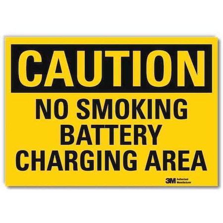 No Smoking Sign, 5 in H, 7 in W, Reflective Sheeting, Horizontal Rectangle, English, U4-1548-RD_7X5 MPN:U4-1548-RD_7X5
