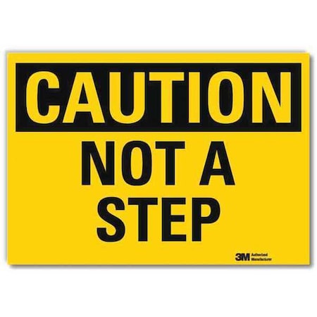 Safety Sign, 7 in Height, 10 in W, Reflective Sheeting, Vertical Rectangle, English, U4-1562-RD_10X7 MPN:U4-1562-RD_10X7