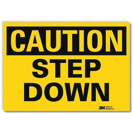 Safety Sign, 10 in H, 14 in W, Reflective Sheeting, Horizontal Rectangle, English, U4-1688-RD_14X10 MPN:U4-1688-RD_14X10