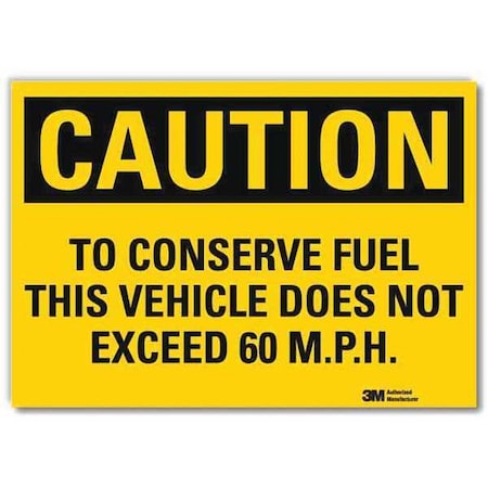 Reflective Traffic Safety Label, 10 in H, 14 in W, Plastic, Horizontal Rectangle, U4-1733-RD_14X10 MPN:U4-1733-RD_14X10