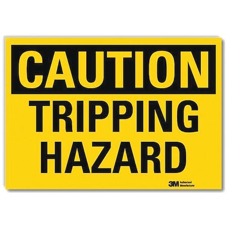 Safety Sign, 5 in H, 7 in Width, Reflective Sheeting, Horizontal Rectangle, English, U4-1736-RD_7X5 MPN:U4-1736-RD_7X5