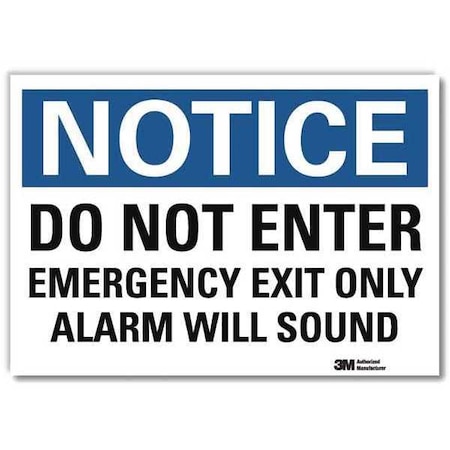 Exit Sign, Vinyl, 14