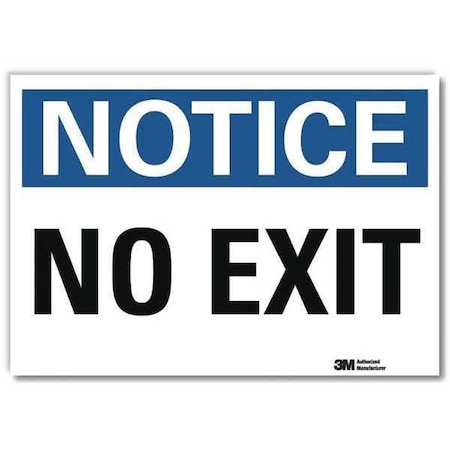 Exit Sign, Vinyl, 14