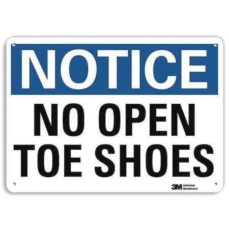 Notice Sign, RecycldReflecAlum, 10inWx7inH, U5-1388-RA_10X7 MPN:U5-1388-RA_10X7