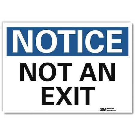 Exit Sign, Vinyl, 10