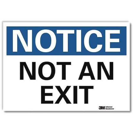 Exit Sign, Vinyl, 7