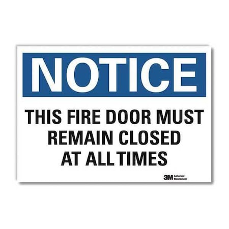 Notice Sign, 10