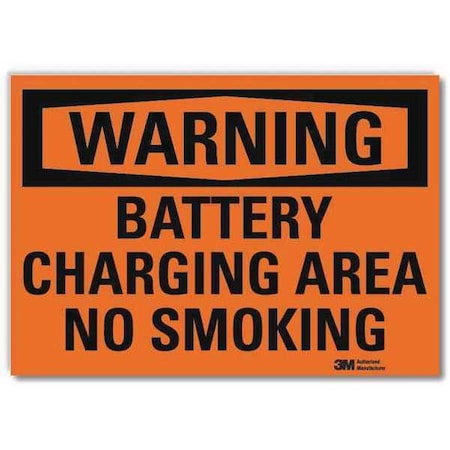 Warning Sign, 10 in Height, 14 in Width, Reflective Sheeting, Horizontal Rectangle, English MPN:U6-1036-RD_14X10