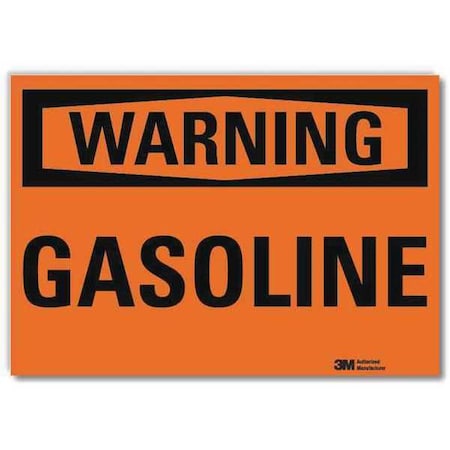 Warning Sign, 10 in H, 14 in W, Horizontal Rectangle, English, U6-1096-RD_14X10 MPN:U6-1096-RD_14X10