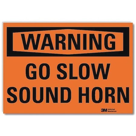 Reflective Lift Truck Label, 7 in Height, 10 in Width, Aluminum, Vertical Rectangle, English MPN:U6-1099-RD_10X7
