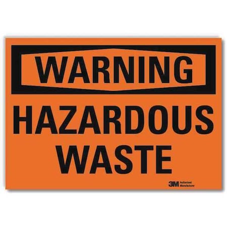 Security Sign, 10 in H, 14 in W, Horizontal Rectangle, English, U6-1111-RD_14X10 MPN:U6-1111-RD_14X10