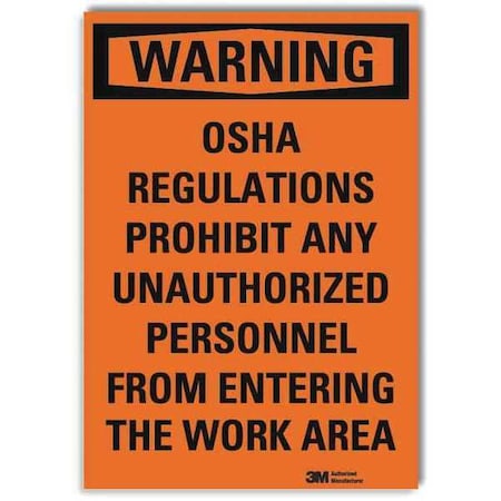 Security Sign, 10 in Height, 7 in Width, Reflective Sheeting, Horizontal Rectangle, English MPN:U6-1191-RD_7X10