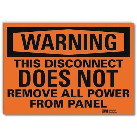 Security Sign, 10 in Height, 14 in Width, Reflective Sheeting, Horizontal Rectangle, English MPN:U6-1241-RD_14X10