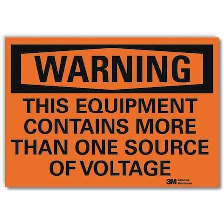 Security Sign, 10inx14in, Reflctv Sheeting MPN:U6-1245-RD_14X10