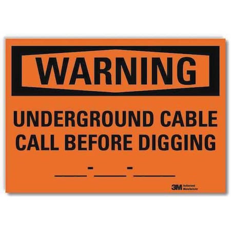 Security Sign, 7 in Height, 10 in Width, Reflective Sheeting, Vertical Rectangle, English MPN:U6-1259-RD_10X7