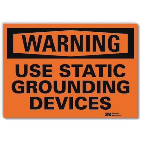 Security Sign, 5 in Height, 7 in Width, Reflective Sheeting, Horizontal Rectangle, English MPN:U6-1263-RD_7X5