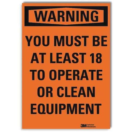 Security Sign, 14 in Height, 10 in Width, Reflective Sheeting, Vertical Rectangle, English MPN:U6-1283-RD_10X14