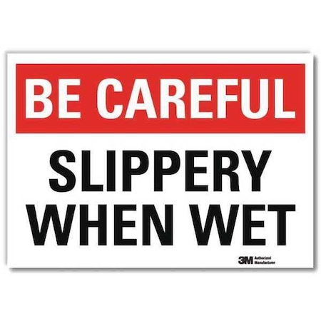 Safety Decal, 5 in H, 7 in W, Reflective Sheeting, Horizontal Rectangle, English, U7-1036-RD_7X5 MPN:U7-1036-RD_7X5